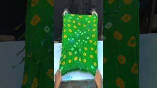 made with knots bandhej dyed video #video