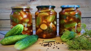 ОГУРЦЫ НА ЗИМУ.Огурцы в томатной заливке.Рецепт супер.CUCUMBERS FOR THE WINTER. ОГУРЦЫ НА ЗИМУ.Огурцы в томатной заливке.Рецепт супер.CUCUMBERS FOR THE WINTER.
