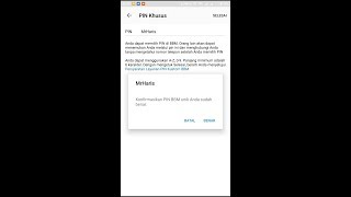 Cara Mengganti PIN Custom di BBM Secara Gratis Menggunakan Verifikasi Nomor HP