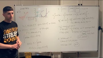 2018 AP Calc AB FRQ #3