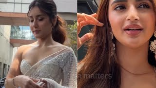 Raashi Khanna &amp; Sreeleela Snapped Together 😍 Double Glam Looks Go Viral 🔥#RaashiKhanna #Sreeleela