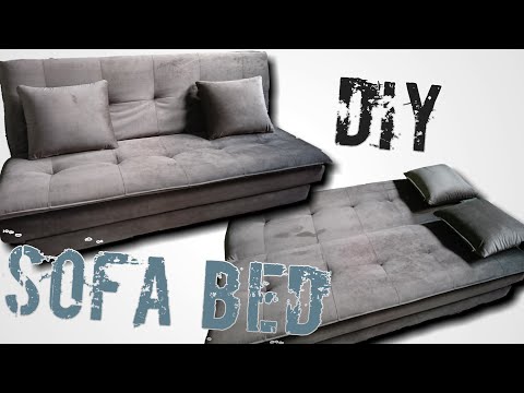 DIY - IKEA MINIMALIST FOLDING BED SOFA