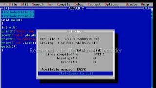 Part-4 C-programming/All in one Addition substraction multiplication and division एक ही program मे।