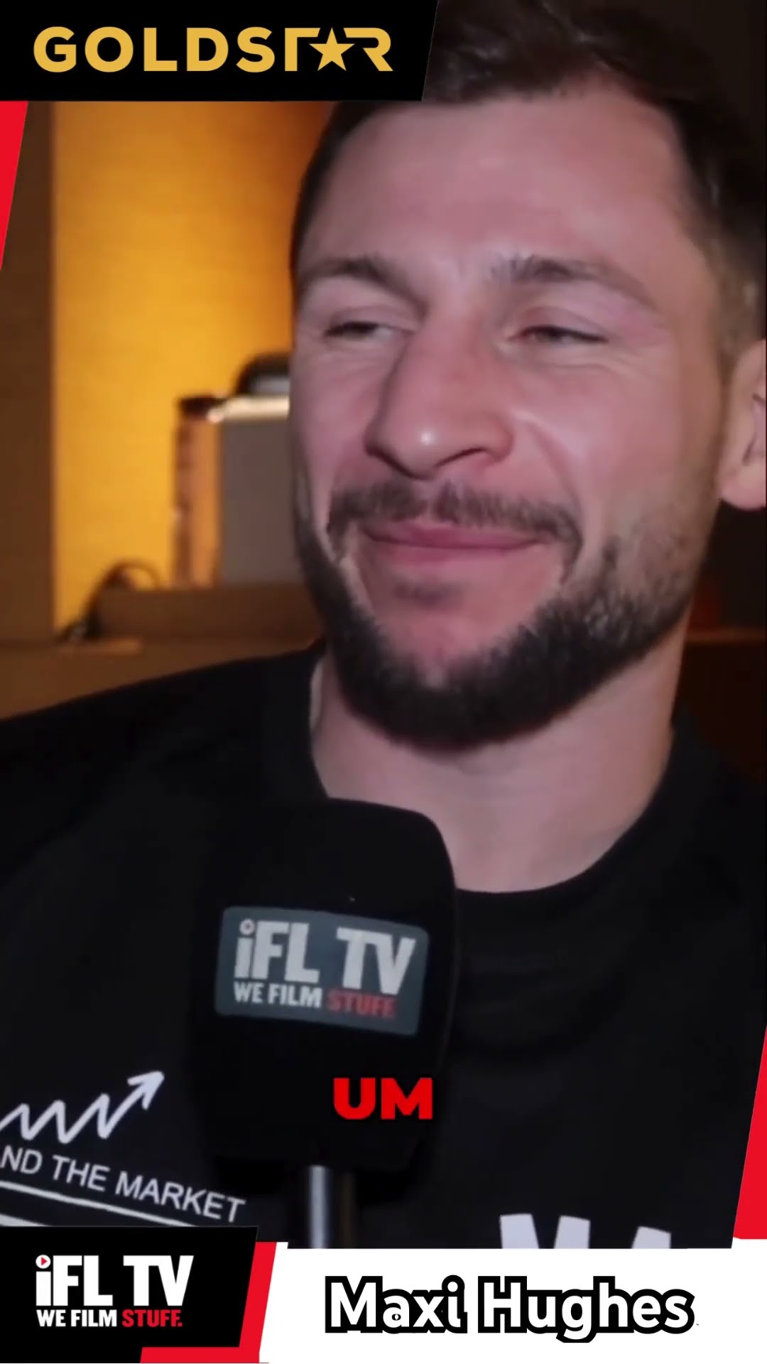 Maxi Hughes says he’ll treat Gary Cully as a punch bag…