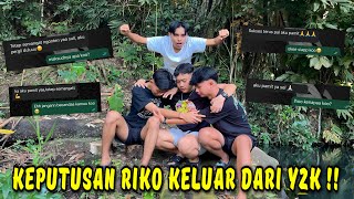 KITA SEMUA SEDIH !! RIKO MENGUNDURKAN DIRI. Apa penyebab semua ini ?