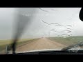 05-15-2024 Caldwell, KS - Storm Structure and Hail with Tornado Sirens