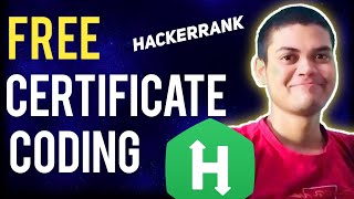 get free certificate for coding on hakerRank | best certificate for coding in 2022 | #hakerrank