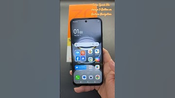 Tecno Spark 30c change 3-Button or Gesture Navigation