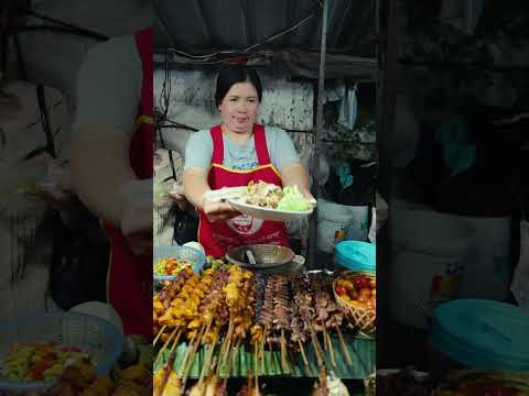 Luang Prabang Papaya Salad🥗 | Laos Food | Luang Prabang #shorts
