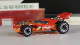 2017 Hot Wheels K Case Treasure Hunt - Blade Raider with a Variation