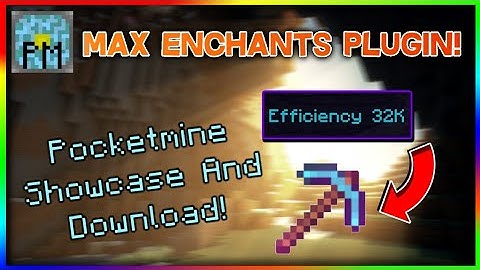 Max Enchants Plugin Pocketmine Showcase! | 32K Enchants Pocketmine Plugin Showcase! | FREE Download!
