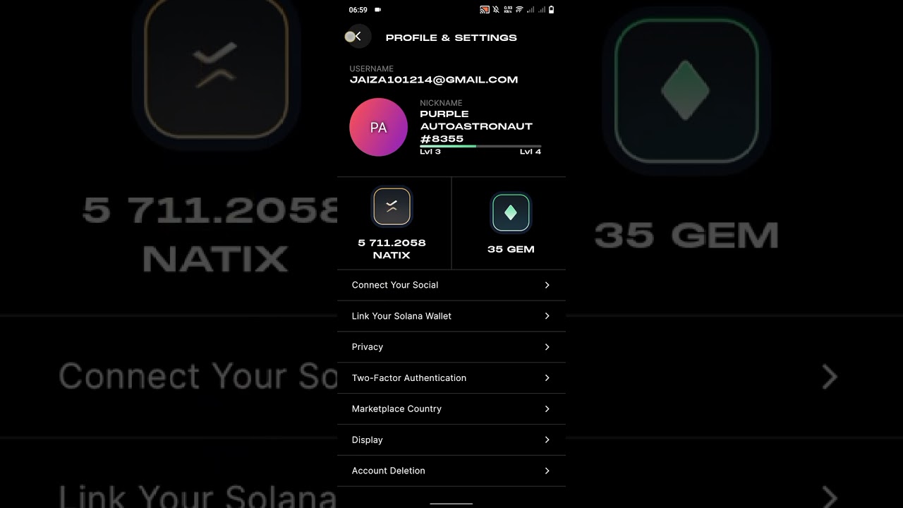 NATIX DRIVE&. Withdrawal button. Download the NATIX app now