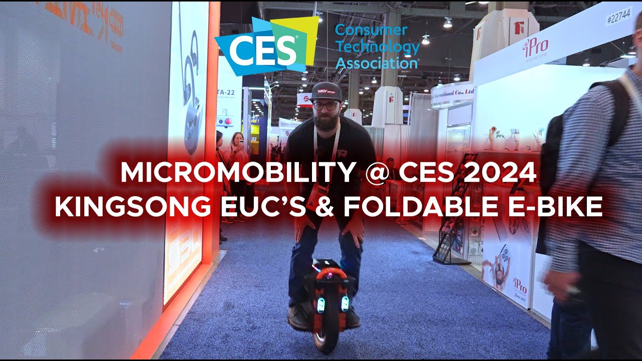 Micromobility at CES 2024 | EXCITING Innovations from KingSong | #CES2024 #EUC #EBIKE #EV #PEV