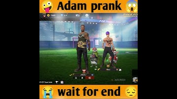 Adam prank video 😔 call me noob 😱 wait for end 🤪#gyan #raistar #adam #ajjjubhai #viral #shorts