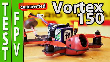 ImmersionRC Vortex150 tiny race drone, Review, Testflights