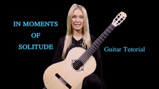 EliteGuitarist.com - In Moments of Solitude by Ole Bull - Tutorial Part 1/2 by Christina Sandsengen