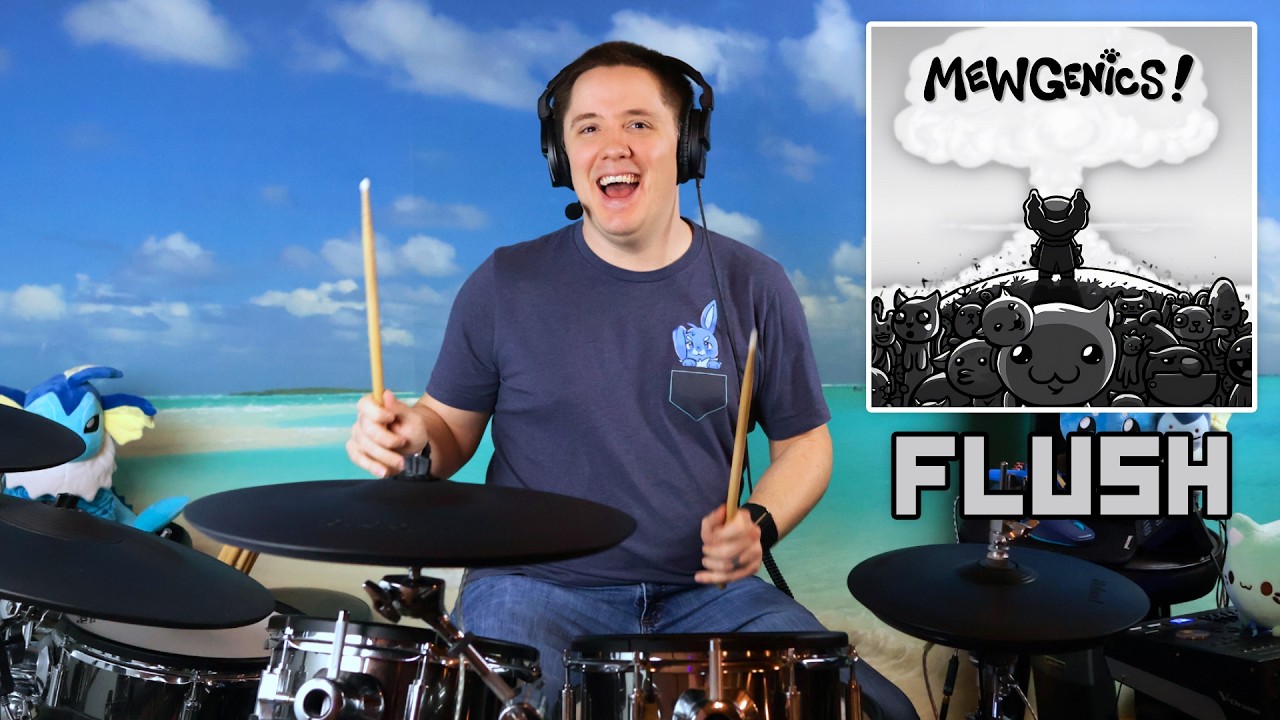 Flush - Mewgenics | Drum Cover