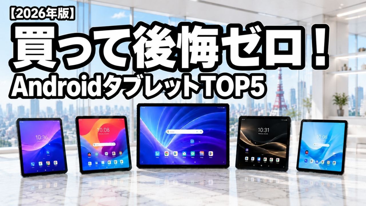 Comprehensive Comparison] 5 Android Tablets You Should Buy in 2026