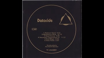 Datacide - Data Haiku (Ambient 1994)