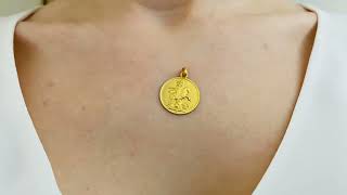 Vídeo: Medalla San Jaime Oro 18 kt.