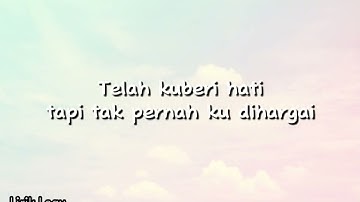 Indah Aqila - Cinta Tak Dibalas Cinta ‼️ ( Lirik )