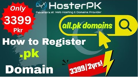How to Register a .PK Domain in Minutes! 🇵🇰