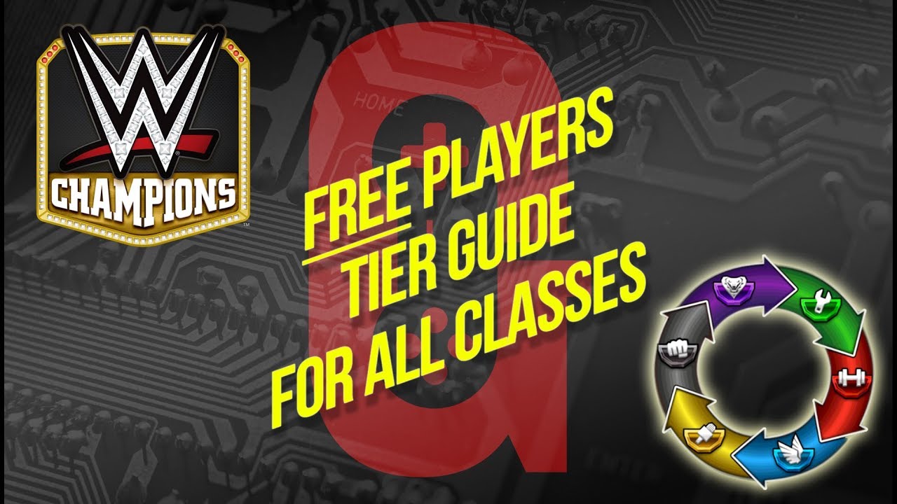 Wwe Champions Free Players Tier Guide For All Classes