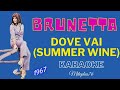 BRUNETTA (MARA PACINI) - DOVE VAI (SUMMER WINE) 1967 Karaoke fair use BEAT ITA COVER ITALIANA