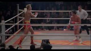 Rocky 4 - Final Match - Rocky Balboa Vs Captain Ivan Drago - Part 1/2