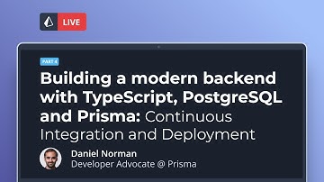 Modern backend with TypeScript, PostgreSQL and Prisma - Part 4: Deployment
