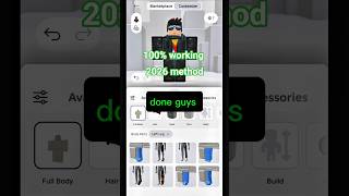 Make your roblox character blocky 2026 method 100% working