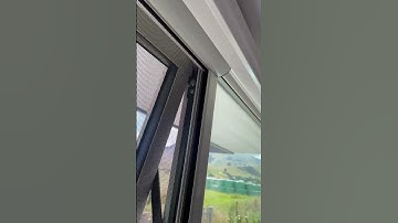 Retractable Serene Insect Window Screen on an awning window in Paeroa, NZ