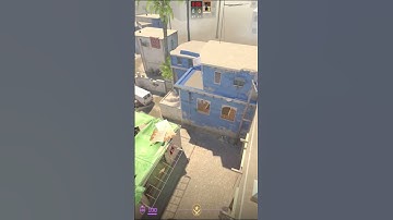 Smoke For Retake B Against AWP On Mirage #cs2 #shorts