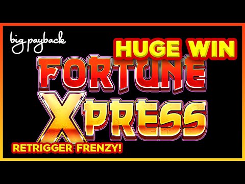 RETRIGGER FRENZY! Phoenix Xpress Slot - HUGE WIN!