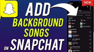 How To Add Background Song On Snapchat screenshot 5