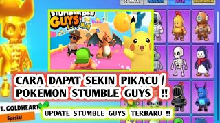 CARA STUMBLE GUYS SKIN PIKACU POKEMON screenshot 4