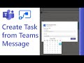How to create a To Do task from a Microsoft Teams message