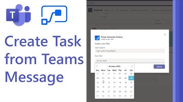 How to create a To Do task from a Microsoft Teams message