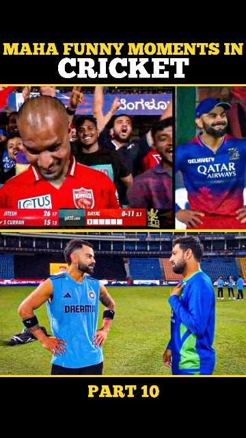 funny moments in cricket part 10 | cricket ke shorts - YouTube