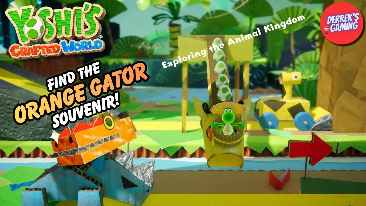 Yoshi's Crafted World | Exploring the Animal Kingdom | Orange