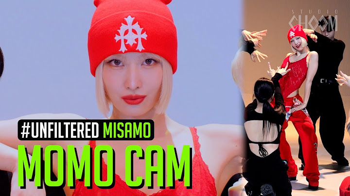[UNFILTERED CAM] MISAMO MOMO(모모) 'Identity' 4K | STUDIO CHOOM