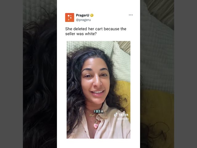 Girl DELETES white sellers from her TikTok Shop cart..