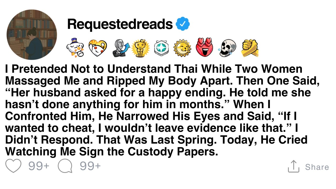 [FULL STORY] My massage therapist insulted my body in her language, so I ruined her career in court.