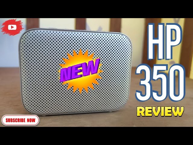 HP Bleutooth Speaker 350., Review + Sound Test