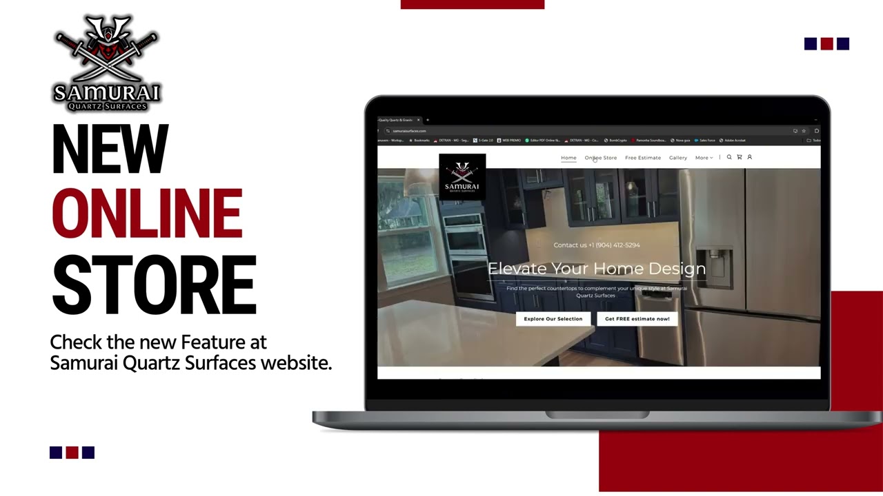 Samurai Quartz Surfaces - Countertop Online Store