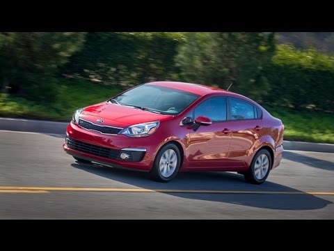 2016 Kia Rio Start Up, Road Test og Review 1,6 L 4-cylindret