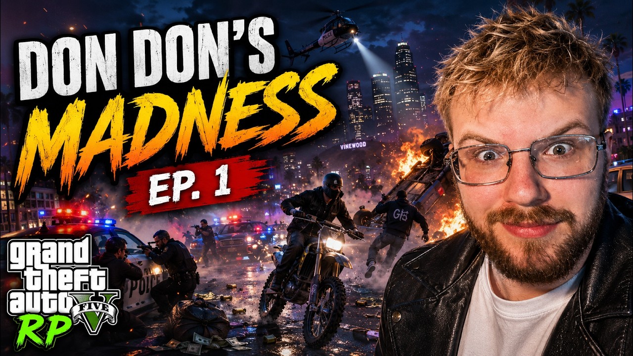 DON DON'S MADNESS #1 | GTA 5 RP