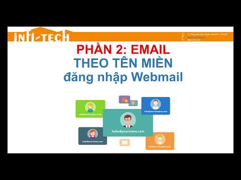 Phần 2: Đăng nhập Webmail cho email theo tên miền Website