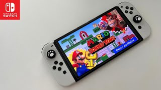 Mario vs Donkey Kong Nintendo Switch OLED Gameplay