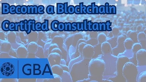 Become a BLOCKCHAIN CONSULTANT!